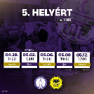 A KAPOSVÁRRAL JÁTSZUNK AZ ÖTÖDIK HELYÉRT