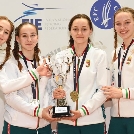 ARANYÉRMES A KADET NŐI KARDCSAPAT