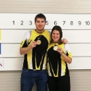 Curling vegyes páros győzelem
