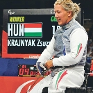 Egy aranyat és két bronzérmet nyert Krajnyák Zsuzsa a montreal-i vívó világkupán