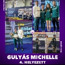 GULYÁS MICHELLE NEGYEDIKKÉNT VÉGZETT