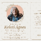 KELETI ÁGNES BÚCSÚZTATÓJA