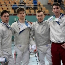 Két vívónk a magyar csapat tagjaként részt vett a kadet EB-n