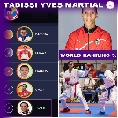 MARTIAL MÁR ÖTÖDIK A VILÁGRANGLISTÁN