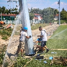 Nagyszerű ütemben halad a Szilágyi úti építkezés