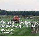 SZOMBATON DÖNTŐ