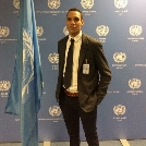 Tadissi Martial a bécsi ENSZ központban