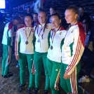 Ujfalvi Laura aranyat nyert a négyessel