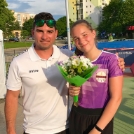 Visontai Orsolya (U16) egyéni csúcsot ugrott